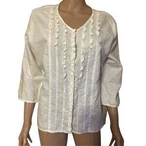 Crazy Horse Liz Claiborne Shirt / Top / Blouse 14P